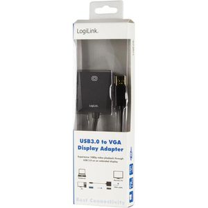 Produktbild für USB-Adapter LogiLink UA0231, schwarz