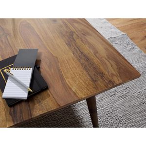 Produktbild für Esstisch Wohnling WL1.964, Sheesham-Massivholz