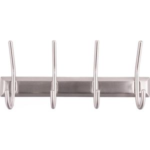 Produktbild für Garderobenleiste Alco 2841, silber