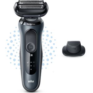 Produktbild für Elektrorasierer Braun Series 6, 61-N1200s, grau