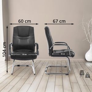 Produktbild für Besucherstuhl CLP Attila, 181289801