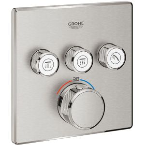 Duscharmatur GROHE Grohtherm SmartControl, 29126DC0,supersteel