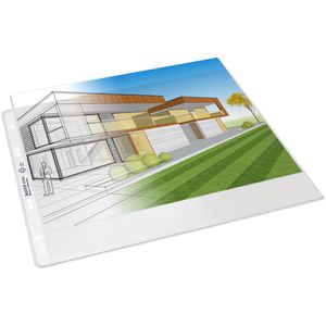 Produktbild für Prospekthüllen Leitz 4724-00-03, A4 quer