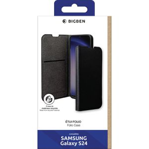 Produktbild für Handyhülle Bigben Folio Case, schwarz