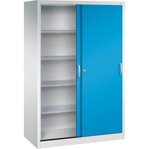Werkzeugschrank CP-Möbel 2069-00, aus Metall, grau / lichtblau
