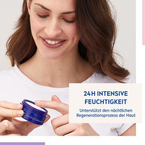 Produktbild für Nachtcreme Nivea Gute Nacht Pflege 24h Feuchtigkeit