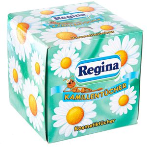 Produktbild für Kosmetiktücher Regina Kamillentücher