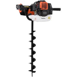 Produktbild für Erdbohrer vidaXL 140340 Orange, Benzin