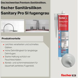 Produktbild für Silikon Fischer Premium, DSSA, grau