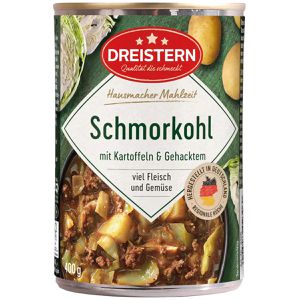 Fertiggericht Dreistern Schmorkohl