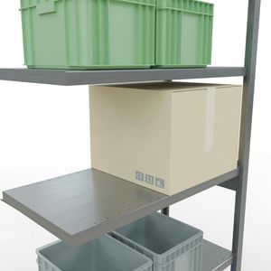 Produktbild für Anbauregal Schulte 12956, 6 Metallböden