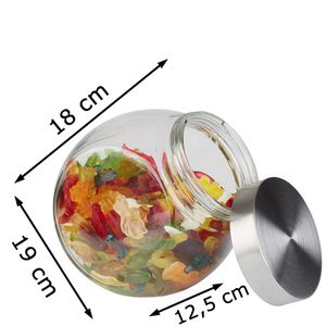 Produktbild für Vorratsglas APS 00637, mit Edelstahldeckel