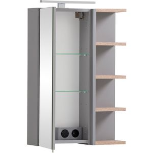 Produktbild für Spiegelschrank Schildmeyer Lugo 157387, platingrau