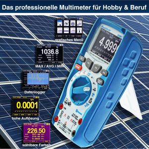 Produktbild für Multimeter PeakTech P 3440, digital, True RMS, App-fähig