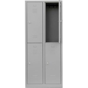 Produktbild für Spind Lüllmann 523220, lichtgrau