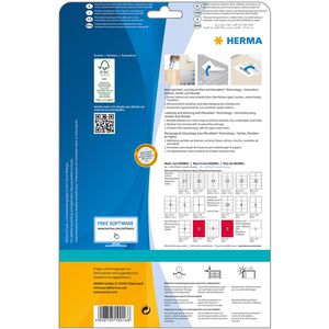 Produktbild für Adressetiketten Herma 10016, weiß