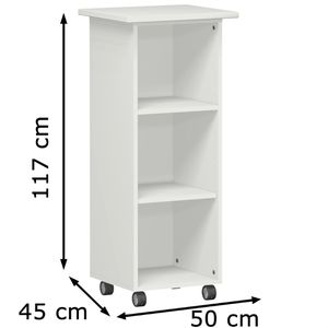 Produktbild für Stehpult Geramöbel S-343301-W Caddy, aus Holz
