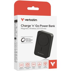 Produktbild für Powerbank Verbatim Charge &amp; Go Essentials 20000mAh