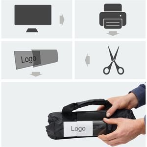 Produktbild für Einkaufstasche achilles AD101c Easy-Shopper Combi, schwarz