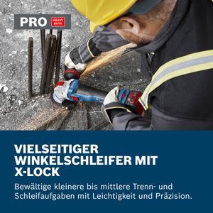 Produktbild für Winkelschleifer Bosch GWX 18V-11 S, Professional