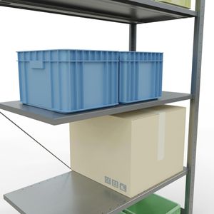 Produktbild für Anbauregal Schulte 12755, 5 Metallböden