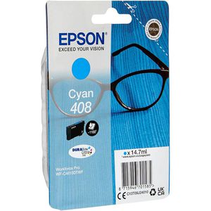 Produktbild für Tinte Epson 408 T09J240 Brille, cyan
