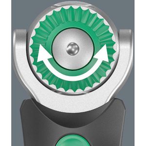 Produktbild für Umschaltknarre Wera 8009 Zyklop Pocket Set 3