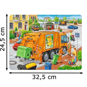 Produktbild für Puzzle Ravensburger 06346, Müllabfuhr