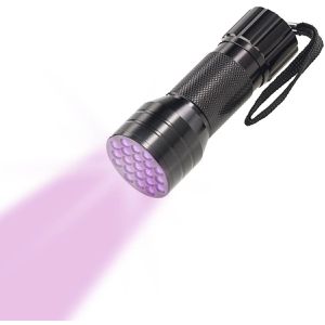 Produktbild für UV-Taschenlampe Böttcher-AG mit LED, 9,7 cm