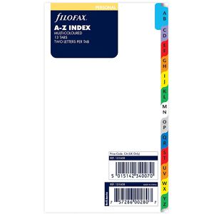 Produktbild für Register Filofax 131608 Personal, A6, A-Z