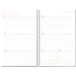 Produktbild für Schülerkalender Schulstuff by Häfft Butterfly, Jahr 2026/2027