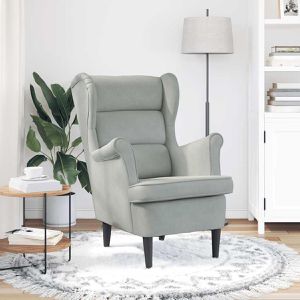Produktbild für Loungesessel vidaXL 324059, hellgrau