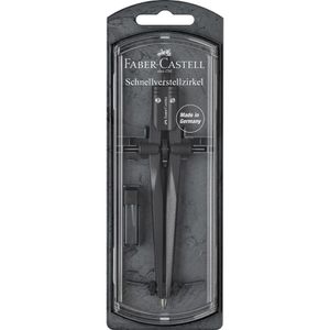 Zirkel Faber-Castell Stream black stone, 2-teilig