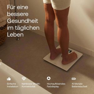 Produktbild für Personenwaage Withings Body Smart, App-fähig &amp; BMI-Analyse