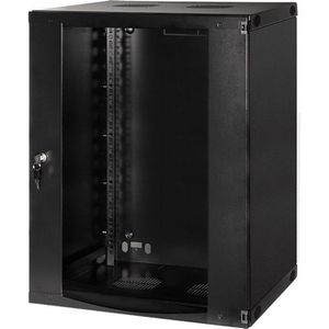 Netzwerkschrank LogiLink Single Section, W15F64B, 19 Zoll