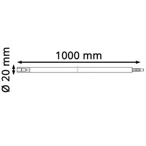 Produktbild für Tiefenerder DEHN D18014, Staberder erweiterbar, V4A Edelstahl