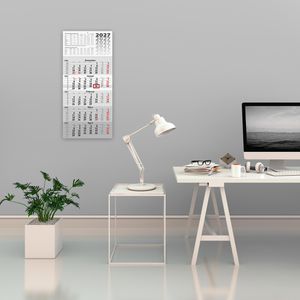 Produktbild für 5-Monatskalender Rido-Ide 7033520006 grau, mit Ferienübersicht