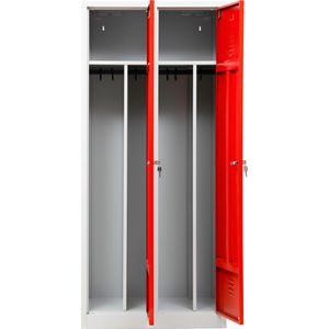 Produktbild für Spind G-Office WRD/2.1880, rot