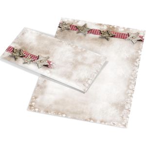 Produktbild für Weihnachtsbriefpapier Sigel DP052, Winter Chalet
