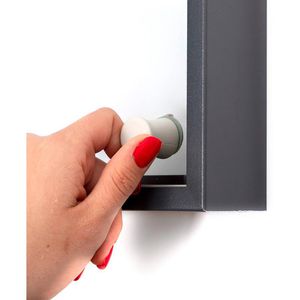 Produktbild für Schaukasten Showdown-Displays anthrazit, B1, innen