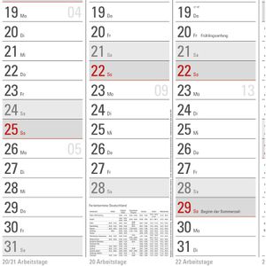 Produktbild für Plakatkalender Kalenderwerk Memo, Jahr 2026