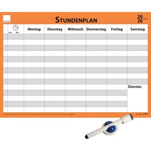 Produktbild für Stundenplan TimeTex 10762, Wandplaner