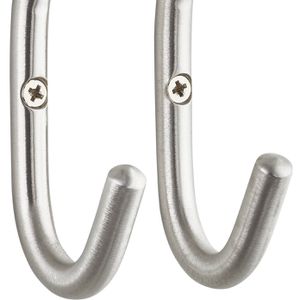 Produktbild für Garderobenhaken SO-TECH Fara, 108680, silber