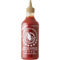 FlyingGoose Chilisauce Sriracha Extra Knoblauch, scharf, 455ml
