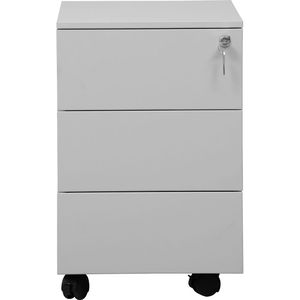 Produktbild für Rollcontainer G-Office MPS/PM.3, aus Metall, lichtgrau