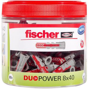 Dübel Fischer 535982, DuoPower 2-K-Dübel, Runddose