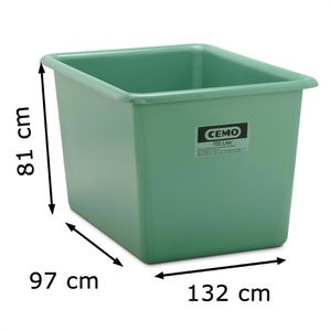 Produktbild für Großbehälter CEMO 1148, 700 Liter
