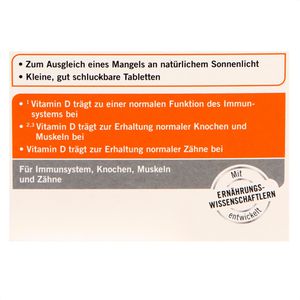 Produktbild für Vitamin-D taxofit 50 Tabletten