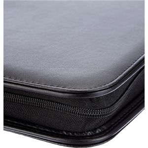 Produktbild für Schreibmappe Alassio 30006, Luino, schwarz, Kunstleder