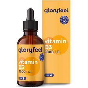 Vitamin-D gloryfeel 50 ml, für 1700 Tropfen